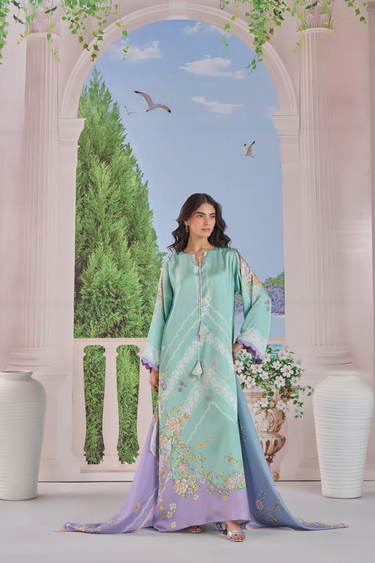 Ethereal Garden Kaftaan 2 Piece