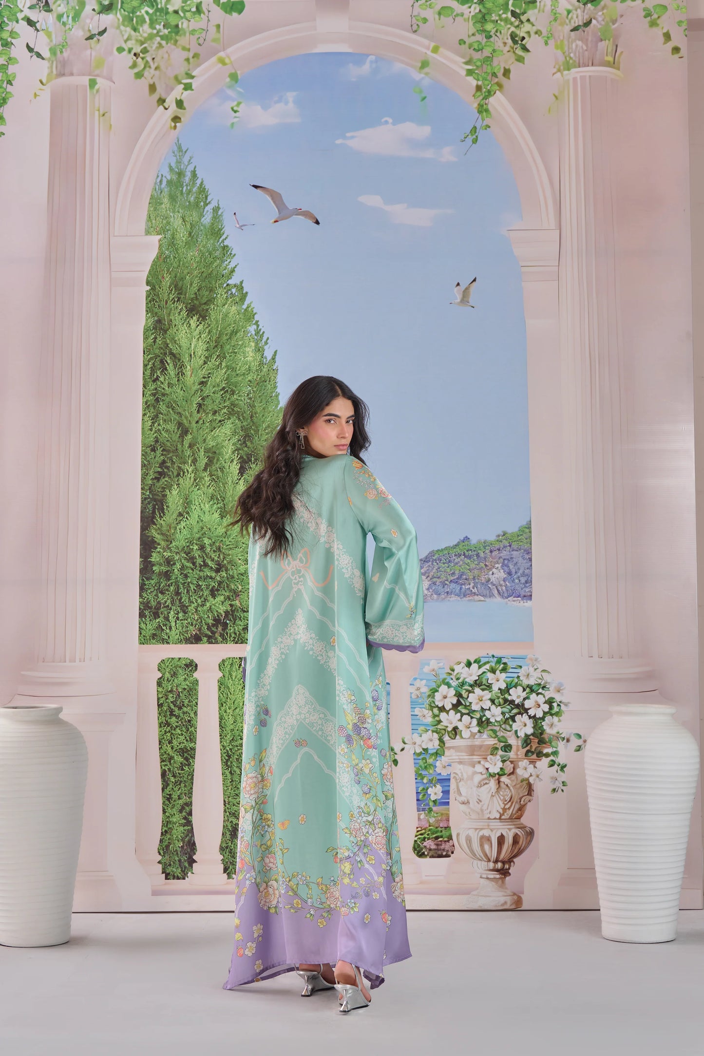 Ethereal Garden Kaftaan 2 Piece