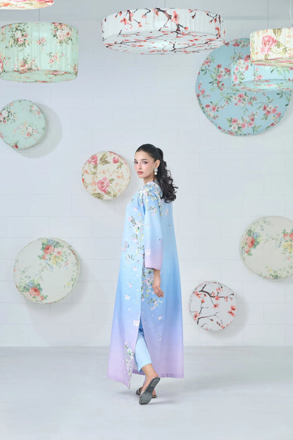 Pastel Bloom Kaftan 2-Piece